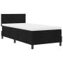 Cama con somier y colchón con LED negra 90x200 cm tela | Foro24.es | Tu tienda online para hogar, jardín y más Foro24.es