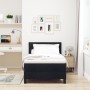 Cama con somier y colchón con LED negra 90x200 cm tela | Foro24.es | Tu tienda online para hogar, jardín y más Foro24.es