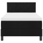 Cama con somier y colchón con LED negra 90x200 cm tela | Foro24.es | Tu tienda online para hogar, jardín y más Foro24.es