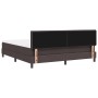 Cama Box Spring con Colchón y LED Marrón Oscuro 180x200 cm Tela | Foro24.es | Tu tienda online para hogar, jardín y más Foro24.es