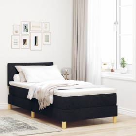 Comprar Cama con Base con Colchón y LED Negro