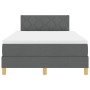 Box Spring con Colchón y LED Gris Oscuro 120x200 cm Tela | Foro24.es | Tu tienda online para hogar, jardín y más Foro24.es