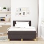 Cama con Base de Muelles con Colchón y LED Marrón Oscuro 120x200 cm Tela | Foro24.es | Tu tienda online para hogar, jardín y más Foro24.es