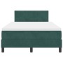 Cama con somier y colchón  con LED verde oscuro 120x200 cm terciopelo | Foro24.es | Tu tienda online para hogar, jardín y más Foro24.es