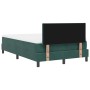 Cama con somier y colchón  con LED verde oscuro 120x200 cm terciopelo | Foro24.es | Tu tienda online para hogar, jardín y más Foro24.es
