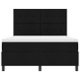 Cama Box Spring con Colchón y LED Negro 160x200 cm Tela | Foro24.es | Tu tienda online para hogar, jardín y más Foro24.es