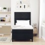Cama con base de muelles con colchón & LED negra 90x190 cm de tela | Foro24.es | Tu tienda online para hogar, jardín y más Foro24.es