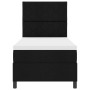 Cama con base de muelles con colchón & LED negra 90x190 cm de tela | Foro24.es | Tu tienda online para hogar, jardín y más Foro24.es