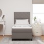 Cama con somier con colchón & LED taupe 100x200 cm de tela | Foro24.es | Tu tienda online para hogar, jardín y más Foro24.es