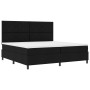 Cama con Somier con Colchón y LED Negra 200x200 cm Tela | Foro24.es | Tu tienda online para hogar, jardín y más Foro24.es