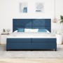 Cama Individual con Colchón y Luz LED Azul 200x200 cm Tela | Foro24.es | Tu tienda online para hogar, jardín y más Foro24.es