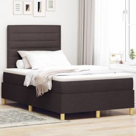 Comprar Cama con Somier con Colchón & LED Marrón