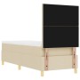 Base de Cama con Colchón y LED Crema 80x200 cm Tela | Foro24.es | Tu tienda online para hogar, jardín y más Foro24.es