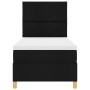Cama con somier negra con colchón y LED 90x200 cm tela | Foro24.es | Tu tienda online para hogar, jardín y más Foro24.es