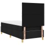 Cama con somier negra con colchón y LED 90x200 cm tela | Foro24.es | Tu tienda online para hogar, jardín y más Foro24.es