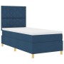 Cama con base de resortes con colchón & LED azul 90x200 cm Tela | Foro24.es | Tu tienda online para hogar, jardín y más Foro24.es