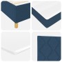 Cama con base de resortes con colchón & LED azul 90x200 cm Tela | Foro24.es | Tu tienda online para hogar, jardín y más Foro24.es