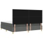 Cama con Base y Colchón & LED Gris Oscuro 200x200 cm de Tela | Foro24.es | Tu tienda online para hogar, jardín y más Foro24.es