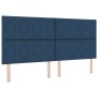 Cama con somier con colchón y LED azul 200x200 cm tela | Foro24.es | Tu tienda online para hogar, jardín y más Foro24.es