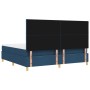 Cama con somier con colchón y LED azul 200x200 cm tela | Foro24.es | Tu tienda online para hogar, jardín y más Foro24.es
