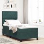 Cama Box Spring con colchón y LED Verde Oscuro 90x190 cm Terciopelo | Foro24.es | Tu tienda online para hogar, jardín y más Foro24.es