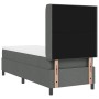 Cama Box Spring con colchón y LED Gris Oscuro 90x190 cm Tela | Foro24.es | Tu tienda online para hogar, jardín y más Foro24.es