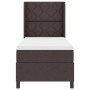 Cama Box Spring con Colchón y LED Marrón Oscuro 90x190 cm Tejido | Foro24.es | Tu tienda online para hogar, jardín y más Foro24.es