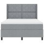 Cama con sommier y colchón  con luz LED Gris Claro 160x200 cm Tela | Foro24.es | Tu tienda online para hogar, jardín y más Foro24.es