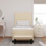 Cama con Base y Colchón & Banco Color Crema 80x200 cm Tela de , Camas y somieres - Ref: Foro24-3343951, Precio: 361,41 €, Des...
