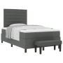 Cama con Base y Colchón Banco Gris Oscuro 120x190 cm Tela | Foro24.es | Tu tienda online para hogar, jardín y más Foro24.es