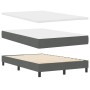 Cama con Base y Colchón Banco Gris Oscuro 120x190 cm Tela | Foro24.es | Tu tienda online para hogar, jardín y más Foro24.es