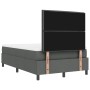 Cama con Base y Colchón Banco Gris Oscuro 120x190 cm Tela | Foro24.es | Tu tienda online para hogar, jardín y más Foro24.es