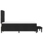 Cama con Base y Colchón & Banco Negro 120x190 cm Tela | Foro24.es | Tu tienda online para hogar, jardín y más Foro24.es