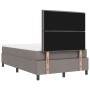 Cama con Base Resorte con Colchón & Banco Taupe 120x190 cm Tela de , Camas y somieres - Ref: Foro24-3343978, Precio: 430,30 €...