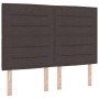 Cama con Box Spring y Colchón Marrón Oscura 140x190 cm Tela | Foro24.es | Tu tienda online para hogar, jardín y más Foro24.es