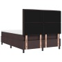 Cama con Box Spring y Colchón Marrón Oscura 140x190 cm Tela | Foro24.es | Tu tienda online para hogar, jardín y más Foro24.es