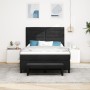 Cama con Box Spring con Colchón y Banco Negra 160x200 cm Tela | Foro24.es | Tu tienda online para hogar, jardín y más Foro24.es