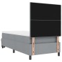 Cama con Somier con Colchón & Banco Gris Claro 80x200 cm de Tela de , Camas y somieres - Ref: Foro24-3344023, Precio: 337,69 ...