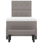 Cama con Base con Colchón y Banco Gris 80x200 cm Tela | Foro24.es | Tu tienda online para hogar, jardín y más Foro24.es