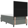 Cama con Base con Colchón y Banco Gris Oscuro 90x190 cm Tela de , Camas y somieres - Ref: Foro24-3344031, Precio: 359,72 €, D...