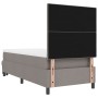 Cama Box Spring con Colchón & Banco Taupe 90x190 cm Tela de , Camas y somieres - Ref: Foro24-3344034, Precio: 382,24 €, Descu...