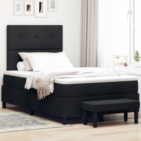 Comprar Cama con Resortes, Colchón y Banco Negro