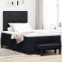 Cama con Resortes, Colchón y Banco Negro 120x190 cm Tela | Foro24.es | Tu tienda online para hogar, jardín y más Foro24.es