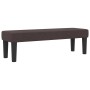 Cama con caja de resortes con colchón y banco marrón oscuro 120x190 cm tela | Foro24.es | Tu tienda online para hogar, jardín y más Foro24.es