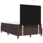 Cama con caja de resortes con colchón y banco marrón oscuro 120x190 cm tela | Foro24.es | Tu tienda online para hogar, jardín y más Foro24.es