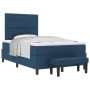 Cama con Somier con Colchón y Banco Azul 120x190 cm Tela | Foro24.es | Tu tienda online para hogar, jardín y más Foro24.es