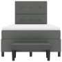 Cama con Base de Resortes con Colchón y Banco Gris Oscuro 120x200 cm Tela | Foro24.es | Tu tienda online para hogar, jardín y más Foro24.es
