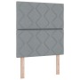 Cama con Base Resortes y Colchón y Banco Gris Claro 80x200 cm Tela | Foro24.es | Tu tienda online para hogar, jardín y más Foro24.es