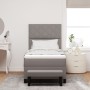 Cama Box Spring con Colchón y Banco Taupe 90x190 cm Tela | Foro24.es | Tu tienda online para hogar, jardín y más Foro24.es