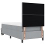 Cama con base con colchón y banco gris claro 90x200 cm tela | Foro24.es | Tu tienda online para hogar, jardín y más Foro24.es